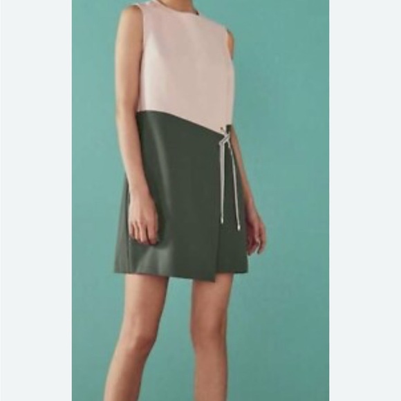 Ted Baker London Pink and Green Mini Dress - Picture 1 of 3